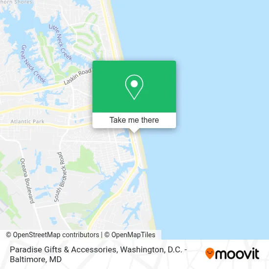Paradise Gifts & Accessories map