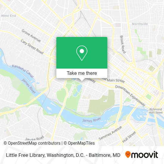 Little Free Library map