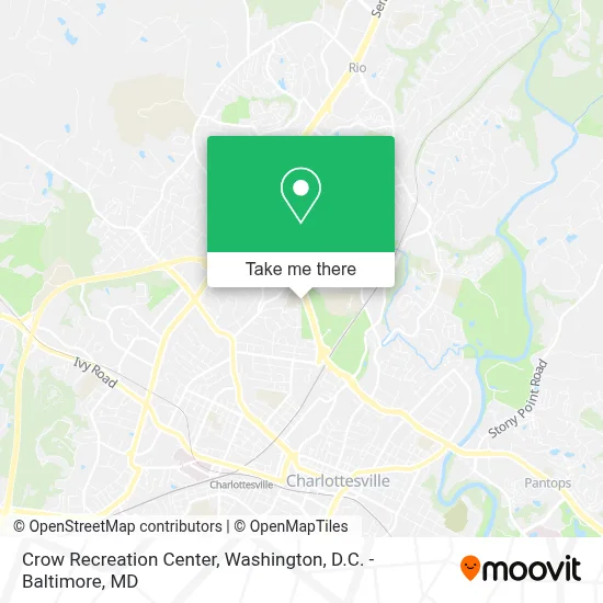 Crow Recreation Center map