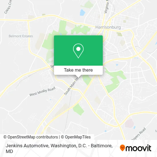 Jenkins Automotive map
