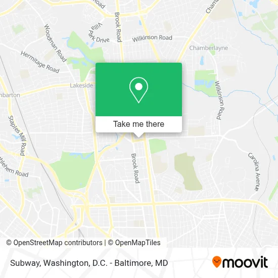 Subway map