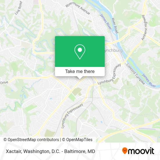 Xactair map