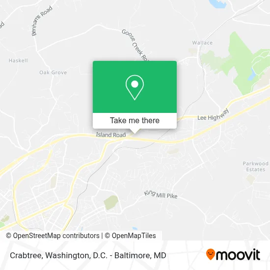 Crabtree map