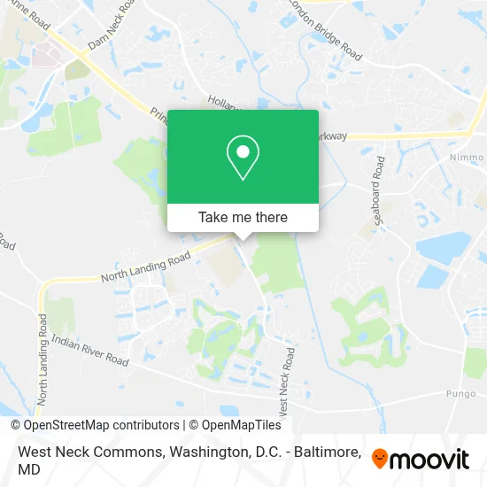 West Neck Commons map