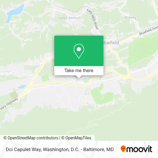 Dci Capulet Way map