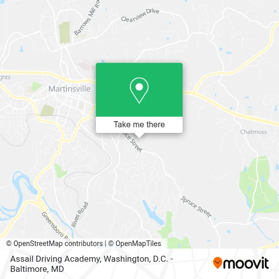 Assail Driving Academy map