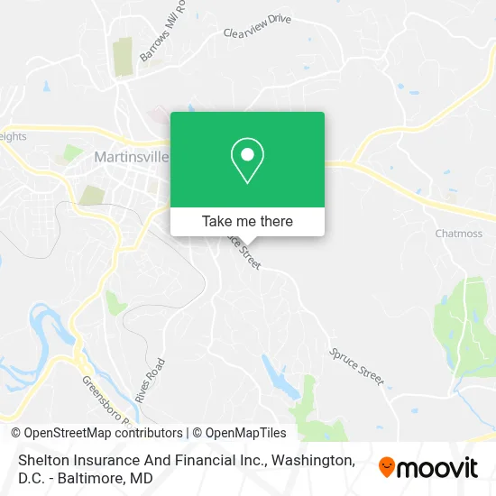 Shelton Insurance And Financial Inc. map
