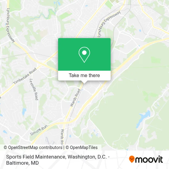 Sports Field Maintenance map
