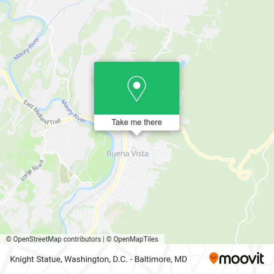 Knight Statue map