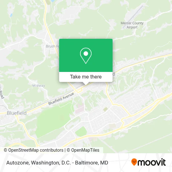 Autozone map