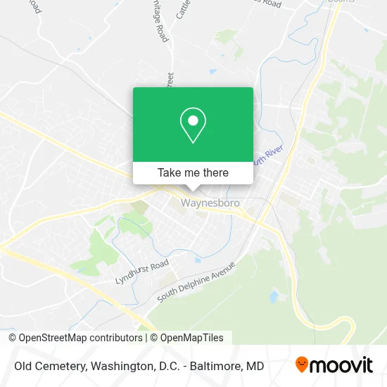 Old Cemetery map