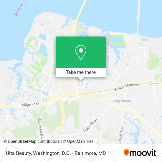 Ulta Beauty map