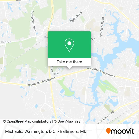 Michaels map