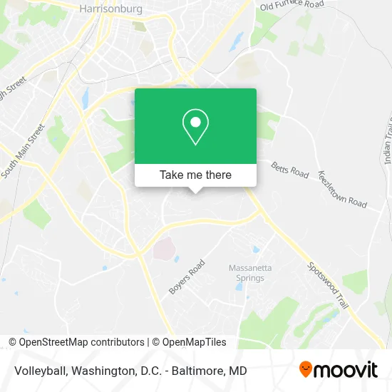 Volleyball map