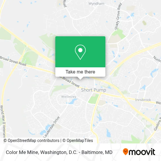 Color Me Mine map