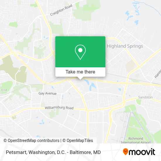 Petsmart map