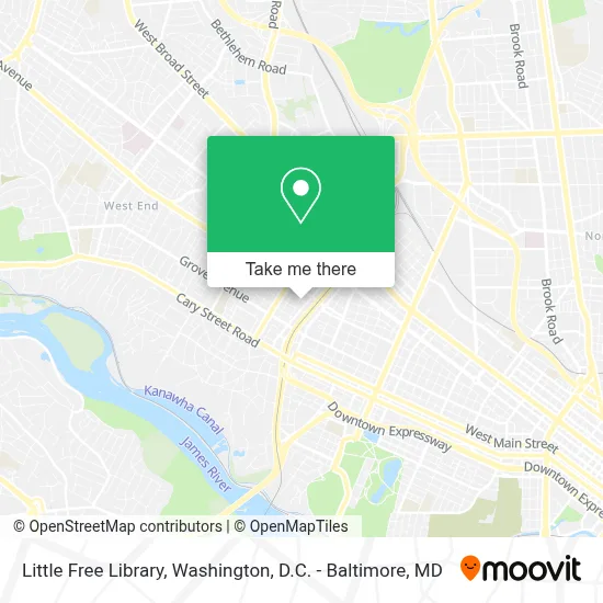 Little Free Library map