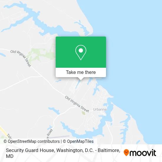 Security Guard House map