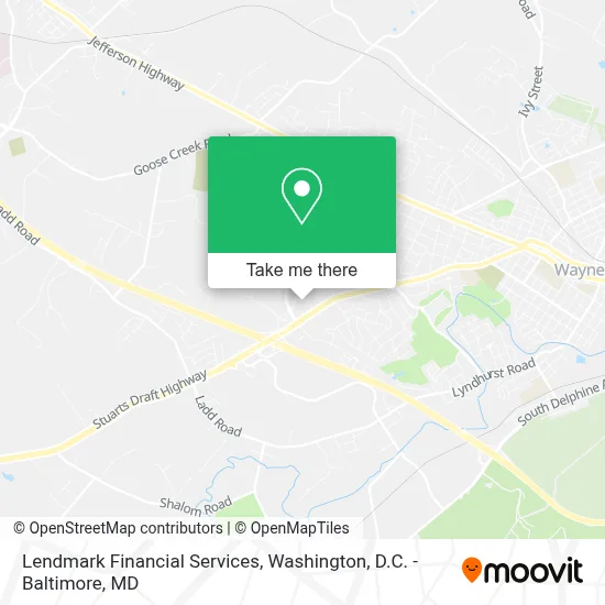 Lendmark Financial Services map