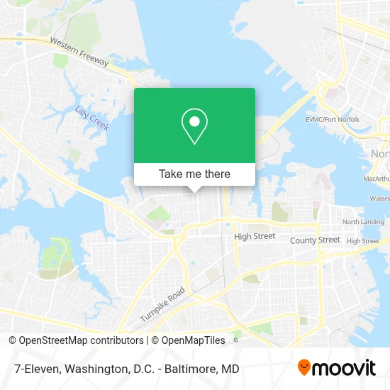 7-Eleven map