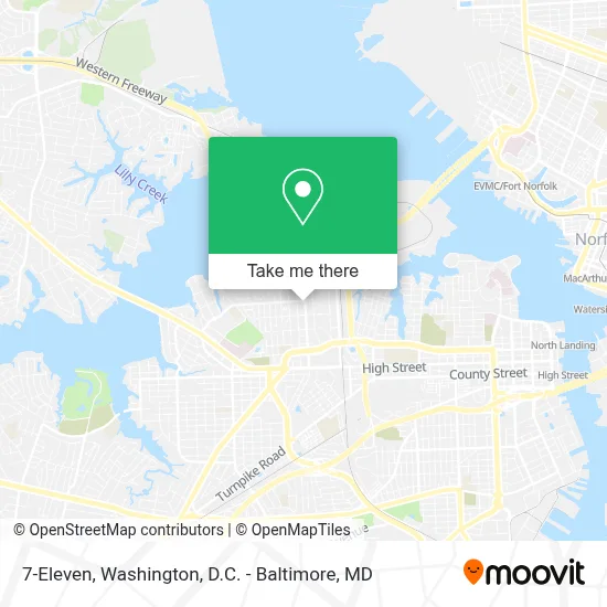7-Eleven map