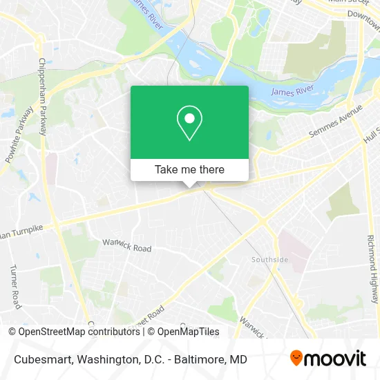 Cubesmart map