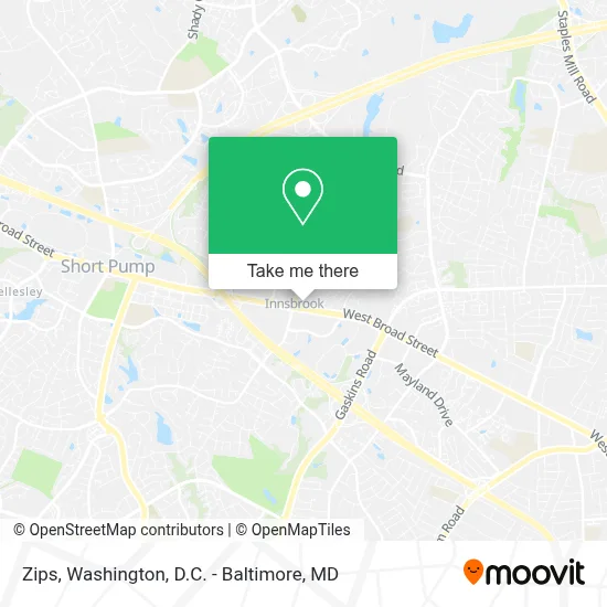 Zips map