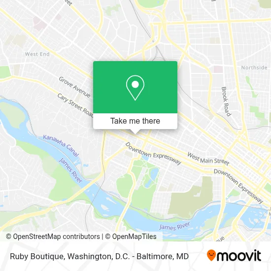Ruby Boutique map