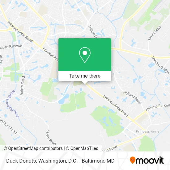 Duck Donuts map