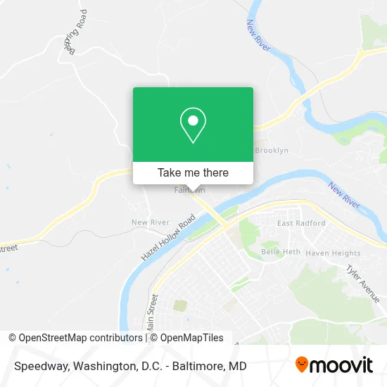 Speedway map