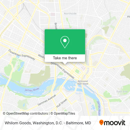 Whilom Goods map