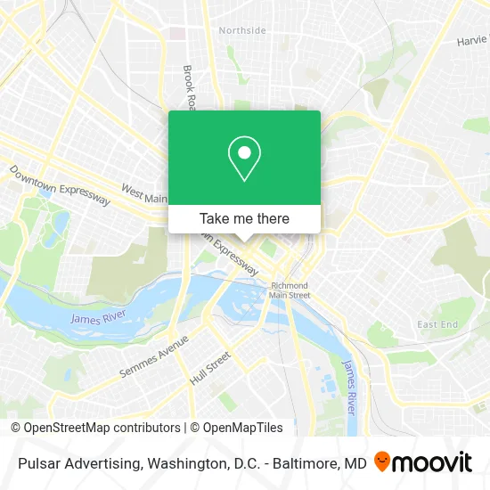 Pulsar Advertising map