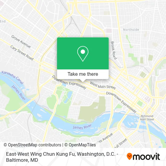 East-West Wing Chun Kung Fu map