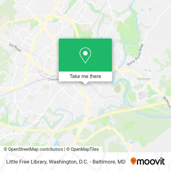 Little Free Library map