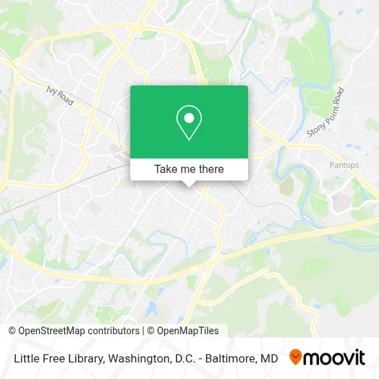Little Free Library map