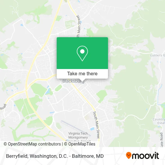 Berryfield map