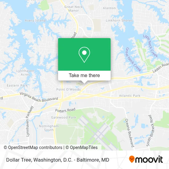 Dollar Tree map