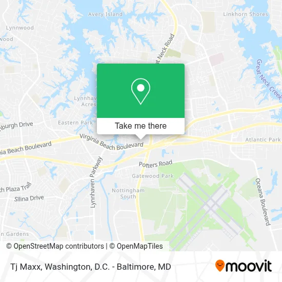 Tj Maxx map