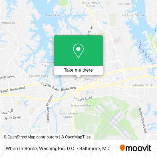 When In Rome map