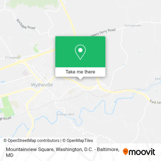 Mountainview Square map