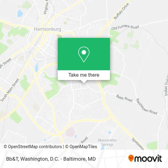 Bb&T map