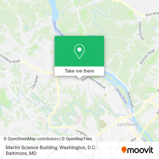 Martin Science Building map