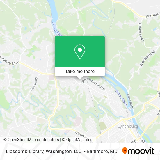 Lipscomb Library map