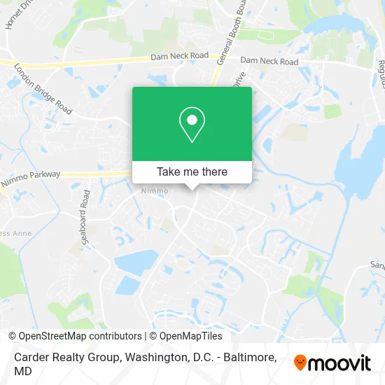 Carder Realty Group map