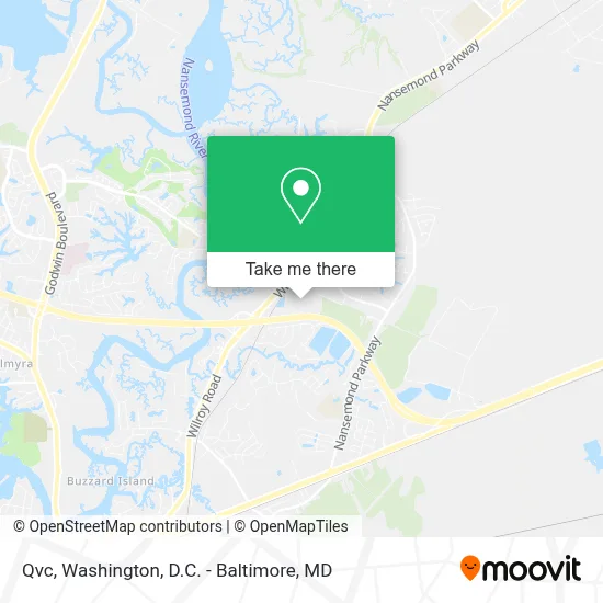 Qvc map