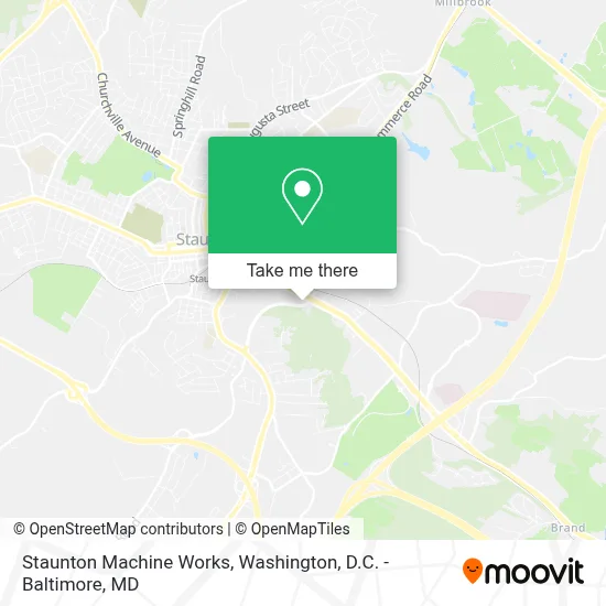Staunton Machine Works map