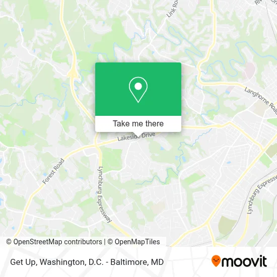 Get Up map
