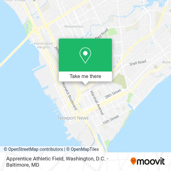 Apprentice Athletic Field map
