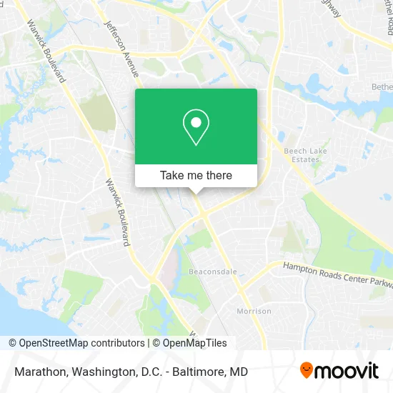 Marathon map