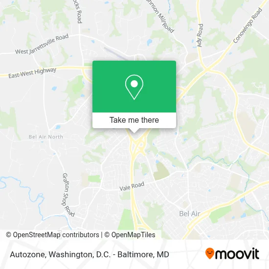 Autozone map